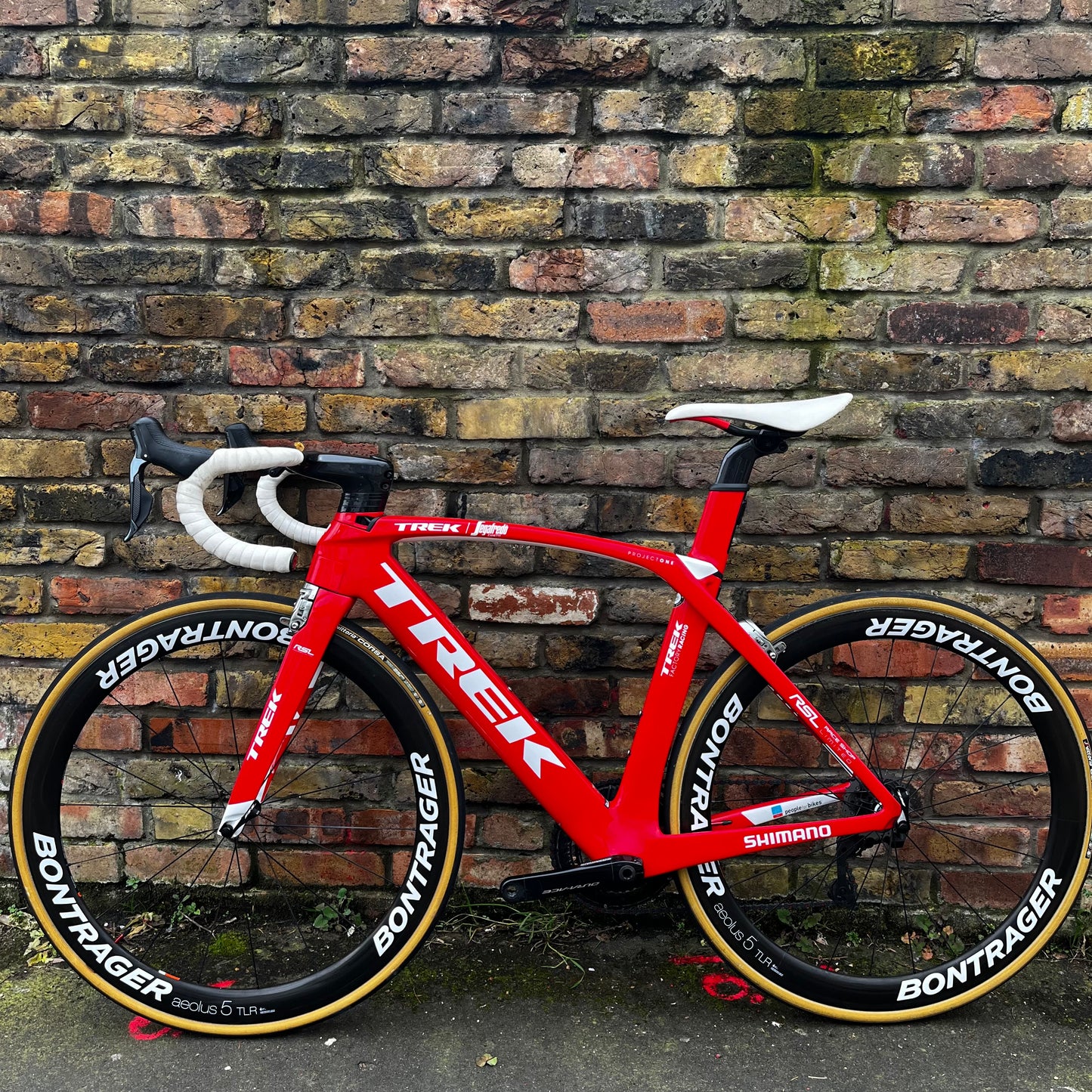 TREK Madone RSL Team Issue Project One Dura Ace Di2 Carbon Aero Road Bike 54cm