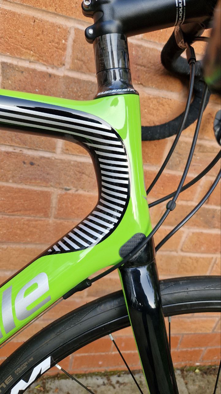 Cannondale Supersix Evo Hi-Mod Carbon Ultegra Light Disc Road Bike - Mint - 58cm