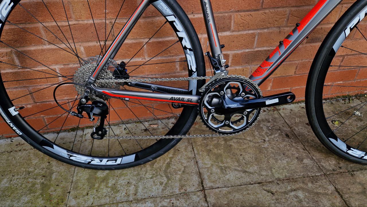 Giant Liv Avail SL 1 105 Disc Ladies Aluminium Endurance Road Bike - M 54 - Mint