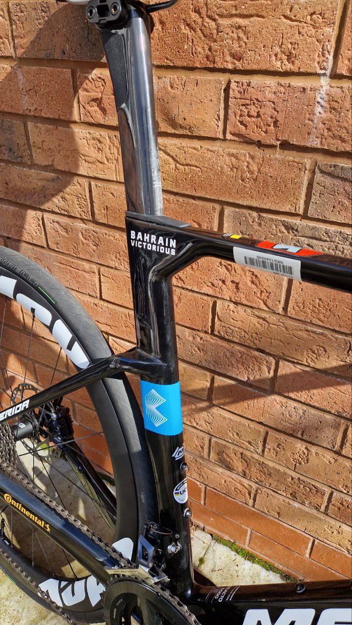 Merida Reacto 5000 Bahrain Victorious Ultegra Carbon Disc Road Bike - M 54cm