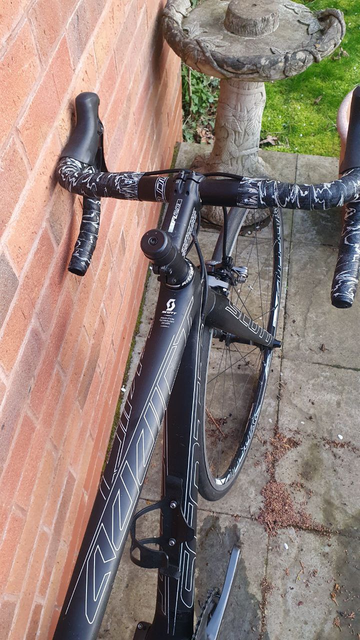 Scott Addict 10 Ultegra Carbon Fibre Road Bike - xs 49cm - Light - Immaculate