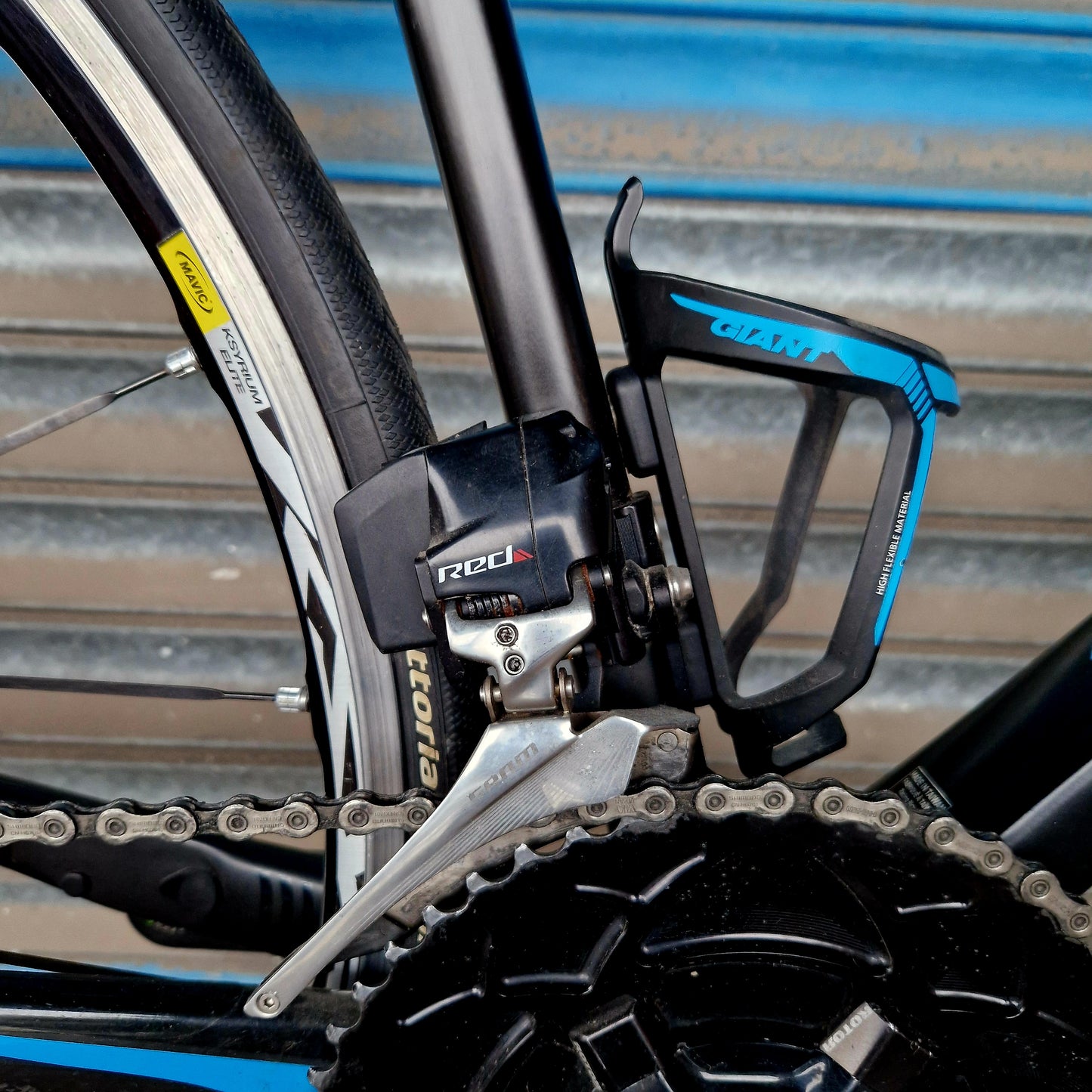 Giant TCR Advanced SL 0 SRAM RED eTap Carbon Road Bike - Quarq Power Meter - Ceramic Speed - Large/58cm