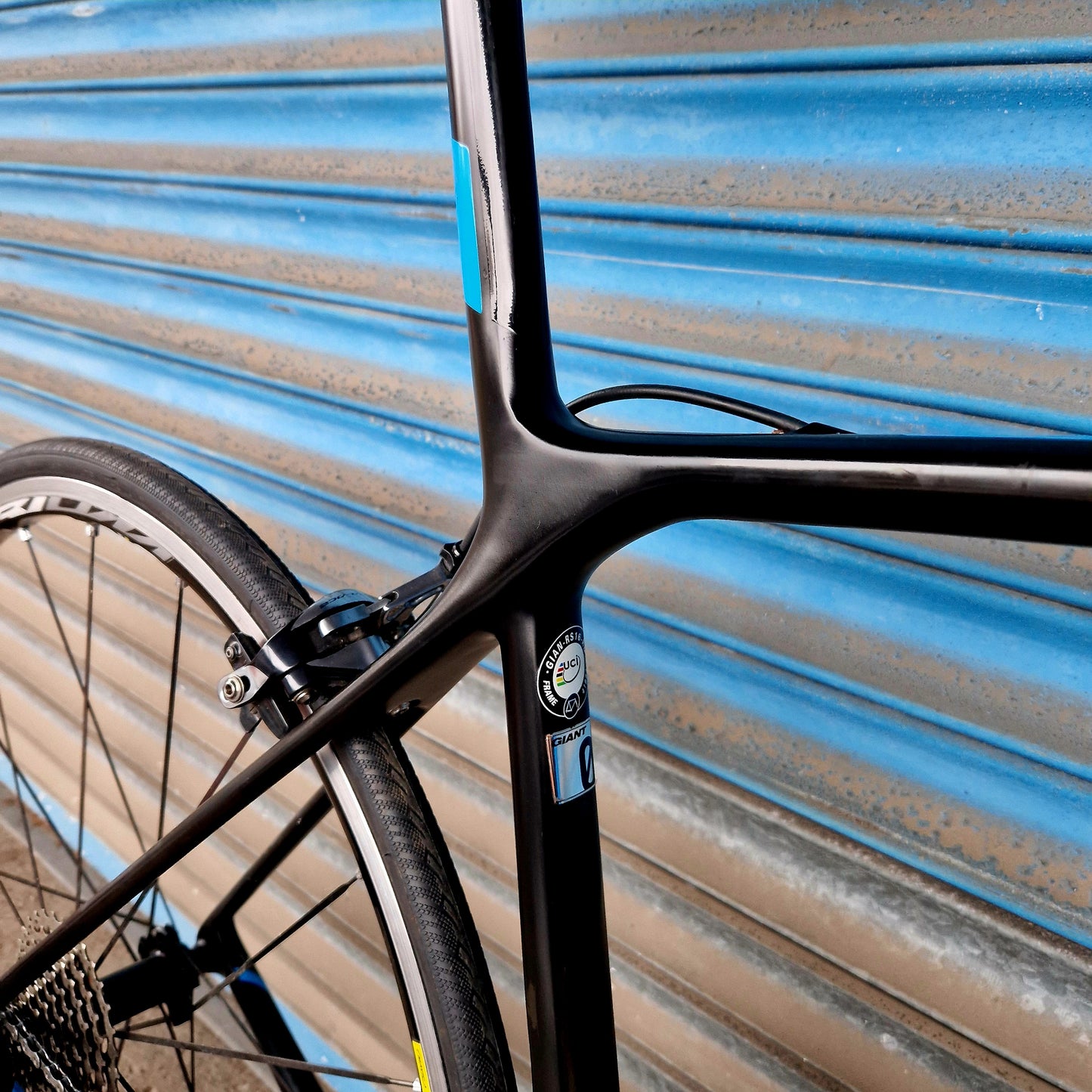 Giant TCR Advanced SL 0 SRAM RED eTap Carbon Road Bike - Quarq Power Meter - Ceramic Speed - Large/58cm