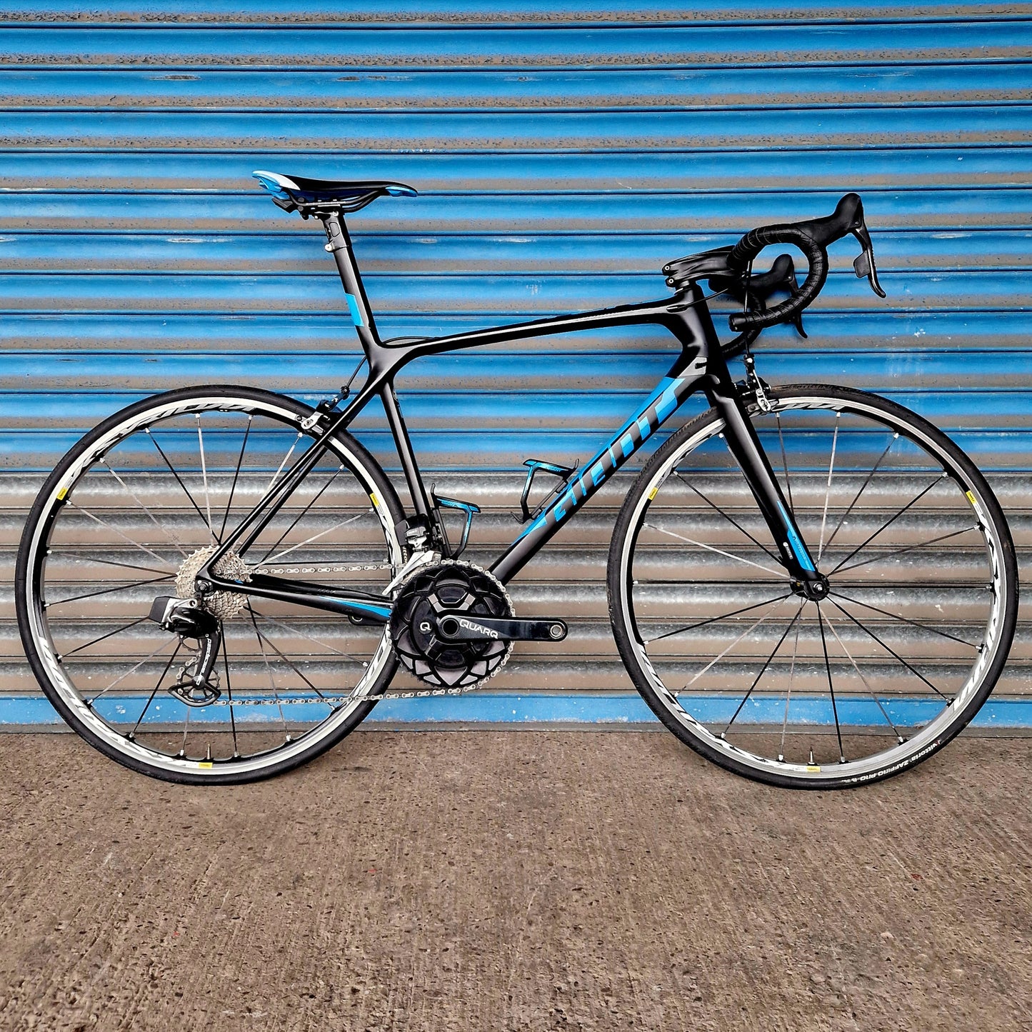 Giant TCR Advanced SL 0 SRAM RED eTap Carbon Road Bike - Quarq Power Meter - Ceramic Speed - Large/58cm