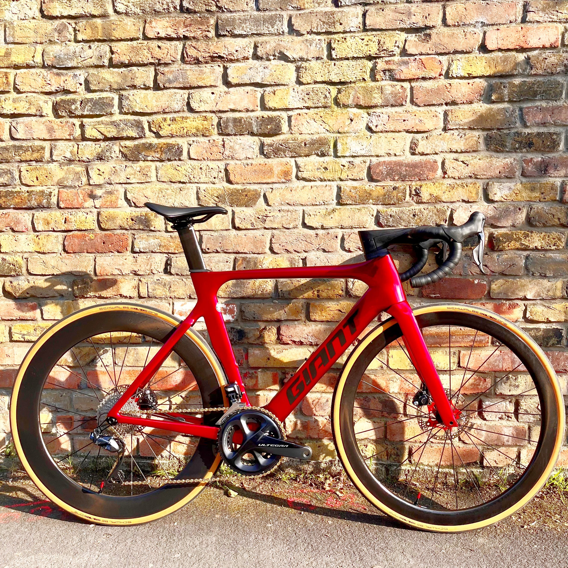 Red Giant Advanced Pro Disc Giant Propel Advanced Pro Shimano